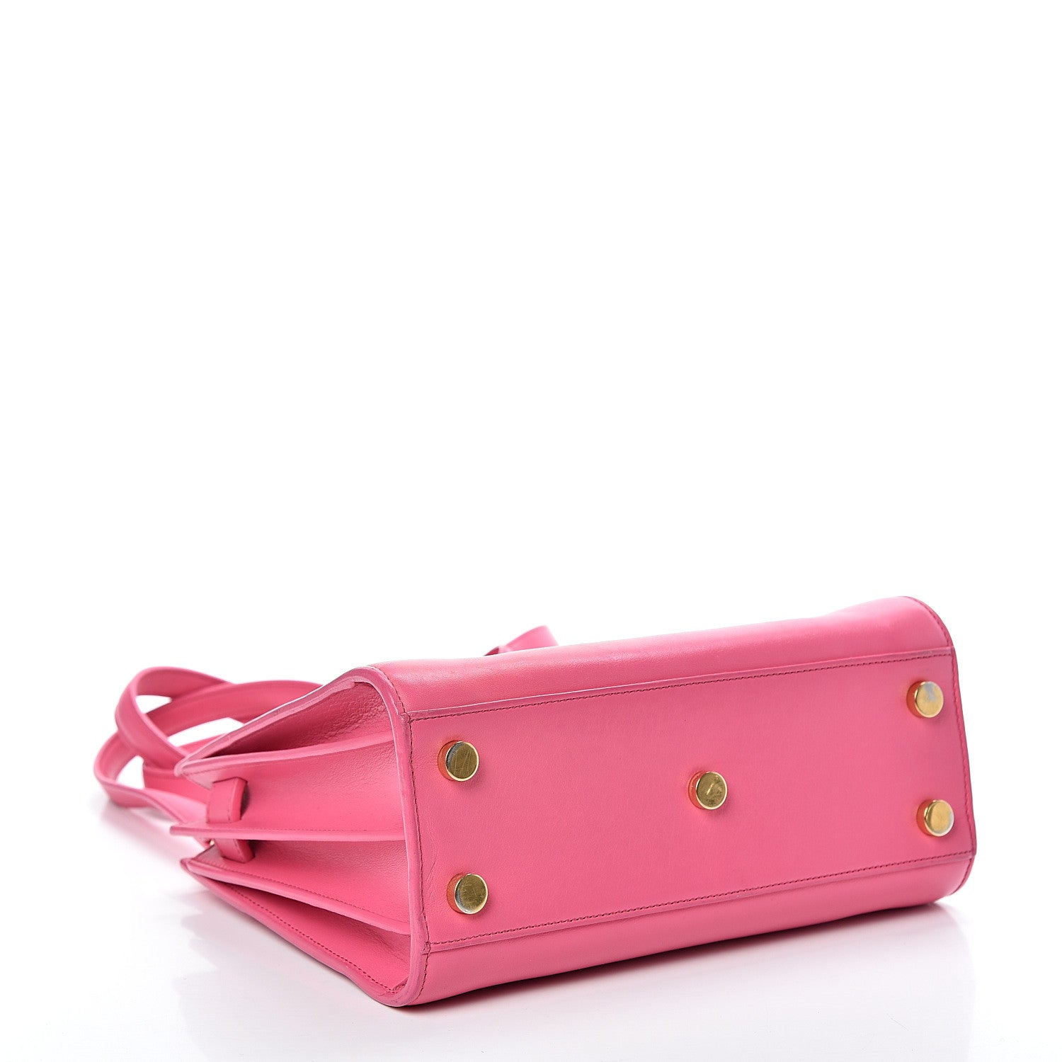 Saint Laurent Calfskin Nano Sac De Jour Rose Clair 3 of 26