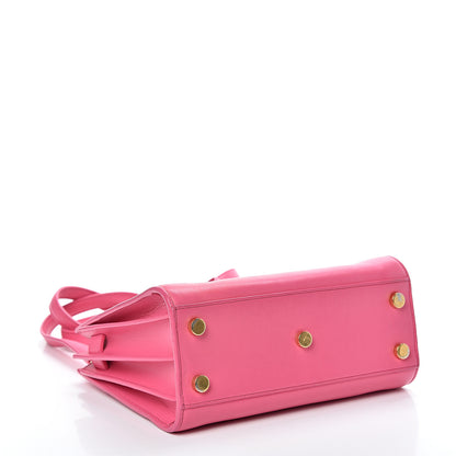 Saint Laurent Calfskin Nano Sac De Jour Rose Clair 3 of 26