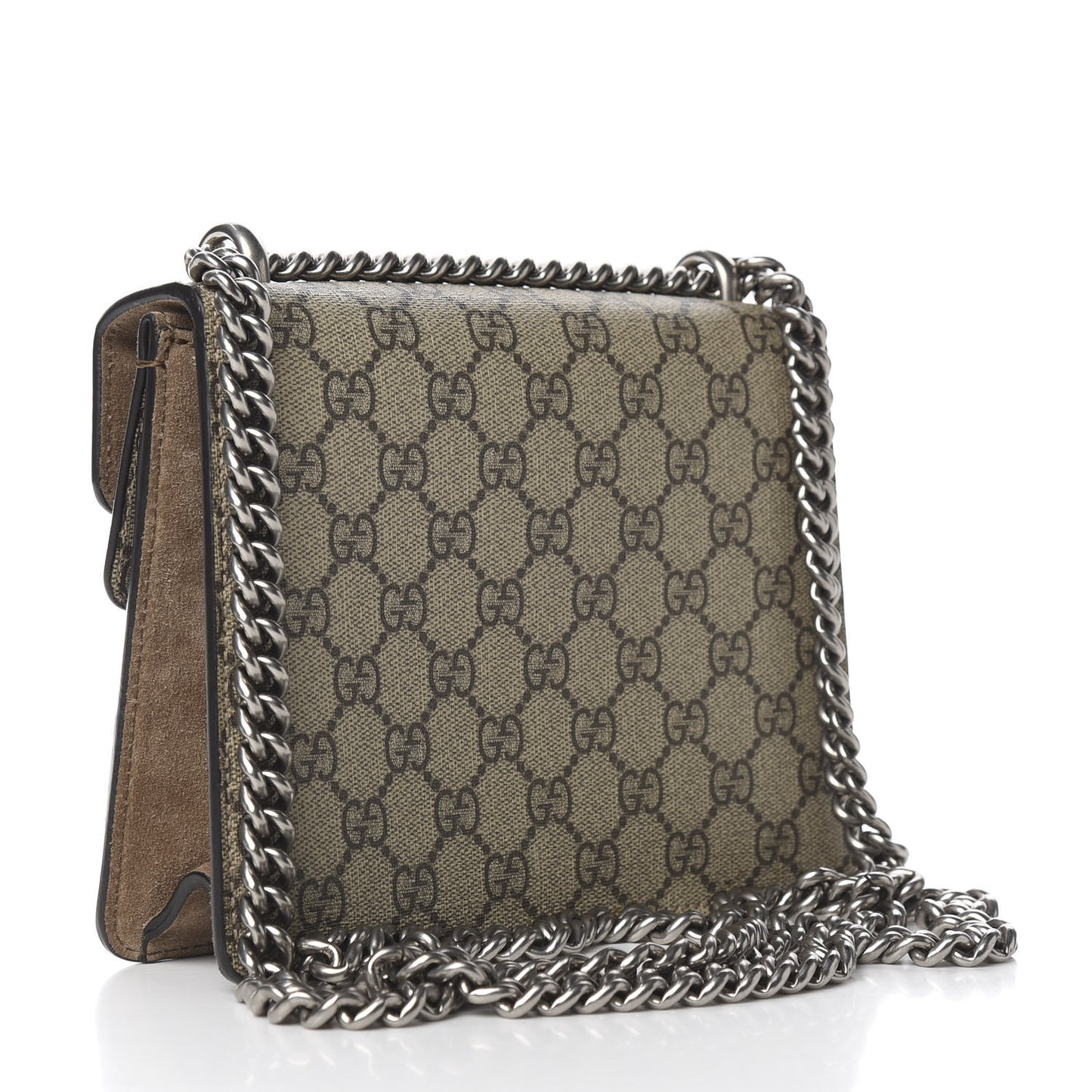 GG Supreme Monogram Mini Dionysus Shoulder Bag Taupe