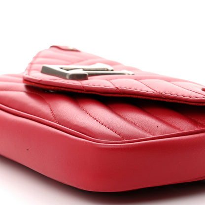 Louis Vuitton Calfskin New Wave Chain Pochette Scarlet 8 of 8