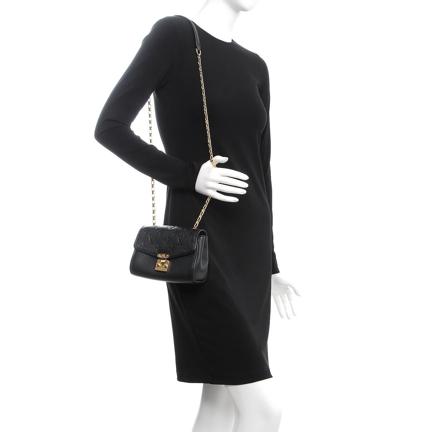 Louis Vuitton Empreinte Saint Germain BB Black 2 of 9