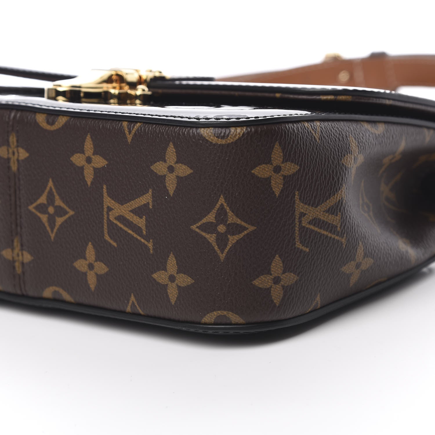 Louis Vuitton Vernis Monogram Cherrywood BB Black 10 of 12