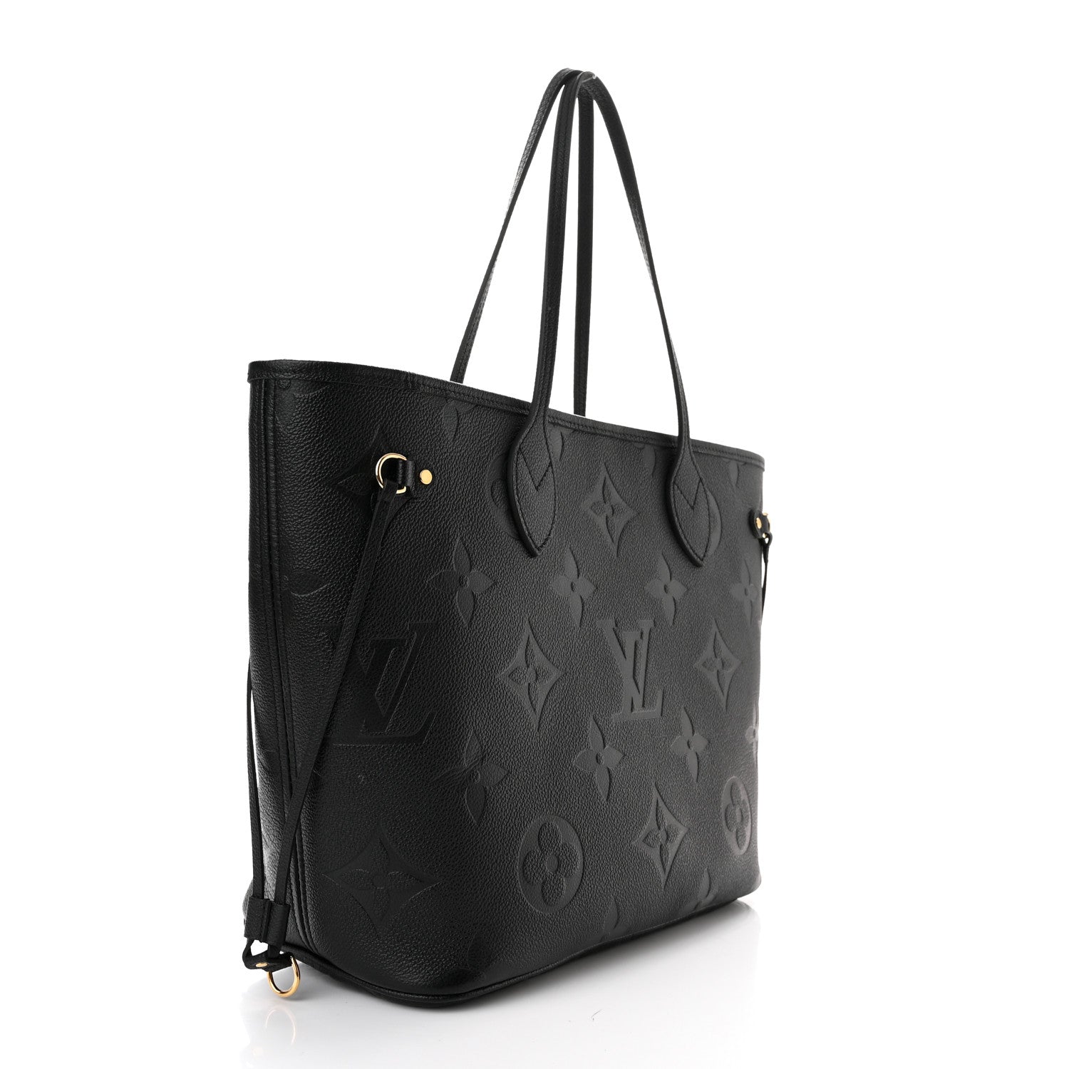 Louis Vuitton Empreinte Monogram Giant Neverfull MM Black 4 of 10
