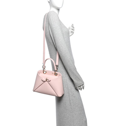 Christian Dior Shiny Smooth Calfskin Small Cigale Bag Rose Songe 2 of 9