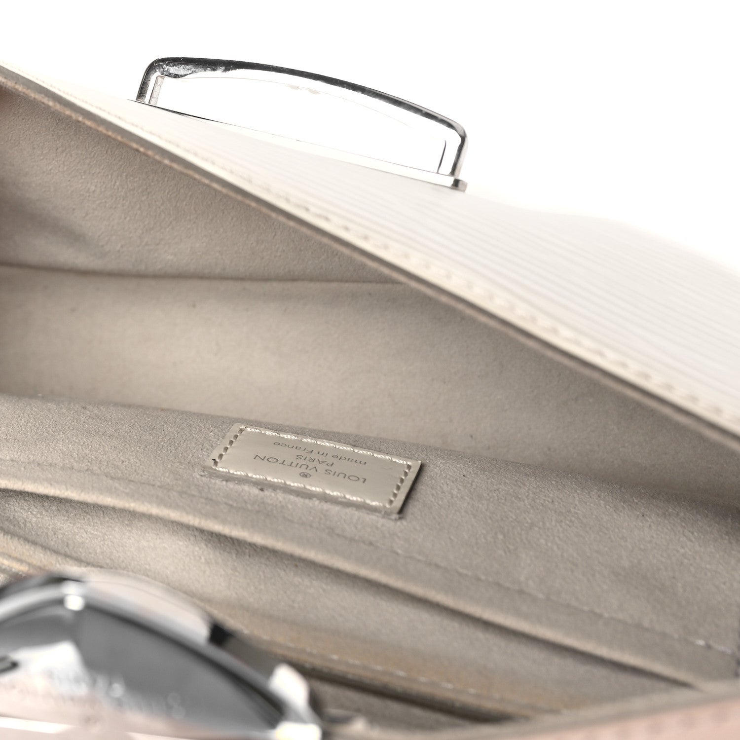 Louis Vuitton Epi Montaigne Clutch Ivory 4 of 10