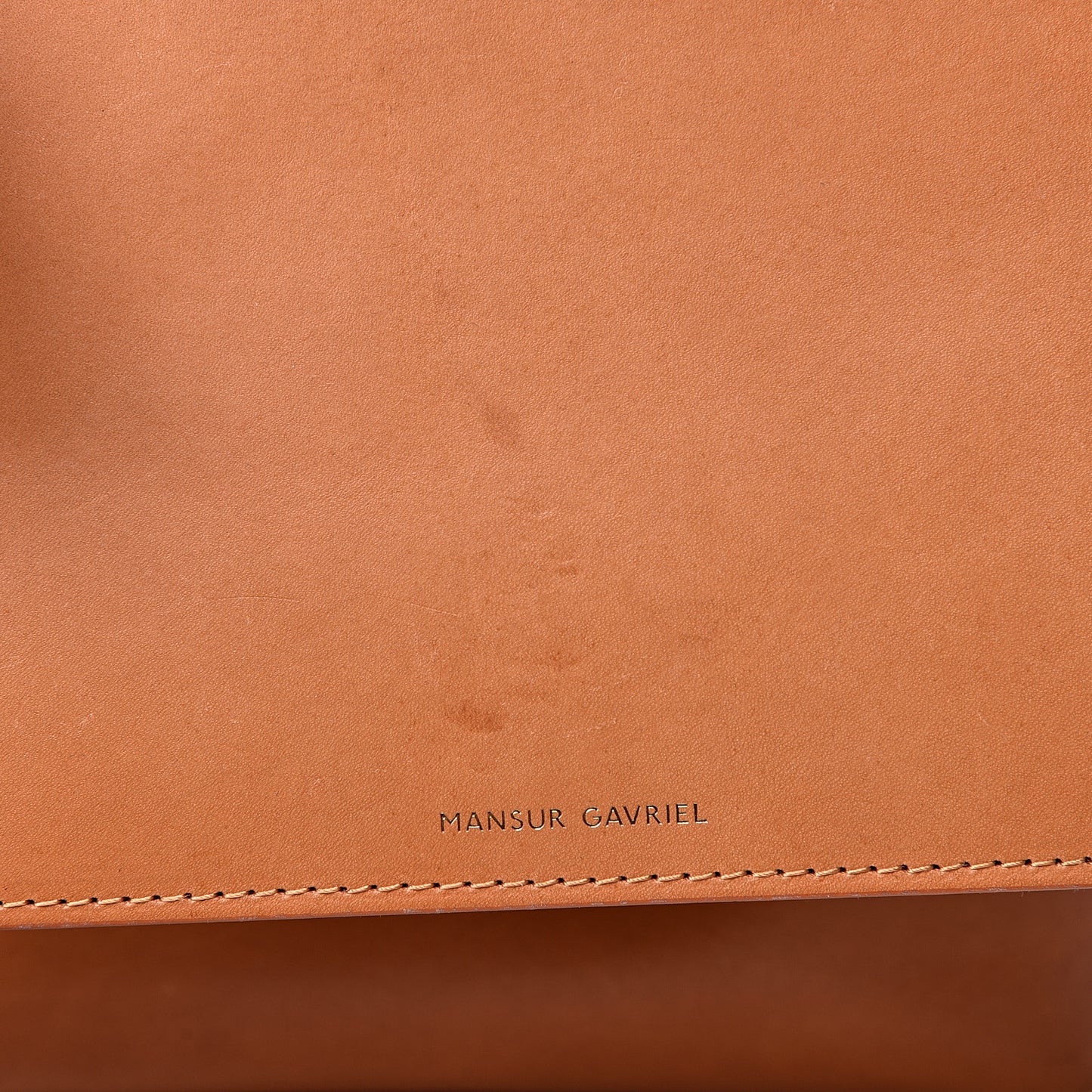 Calfskin Large Shopping Tote Cammello Rosa