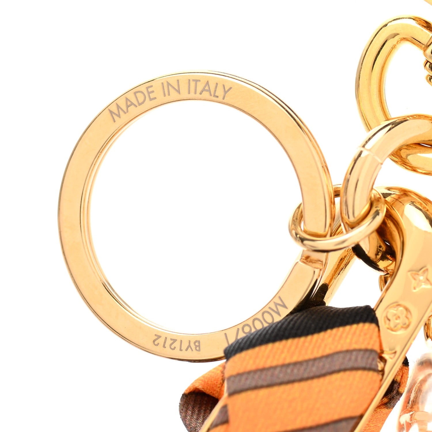 Louis Vuitton Silk Braided Bag Charm Multicolor 4 of 5