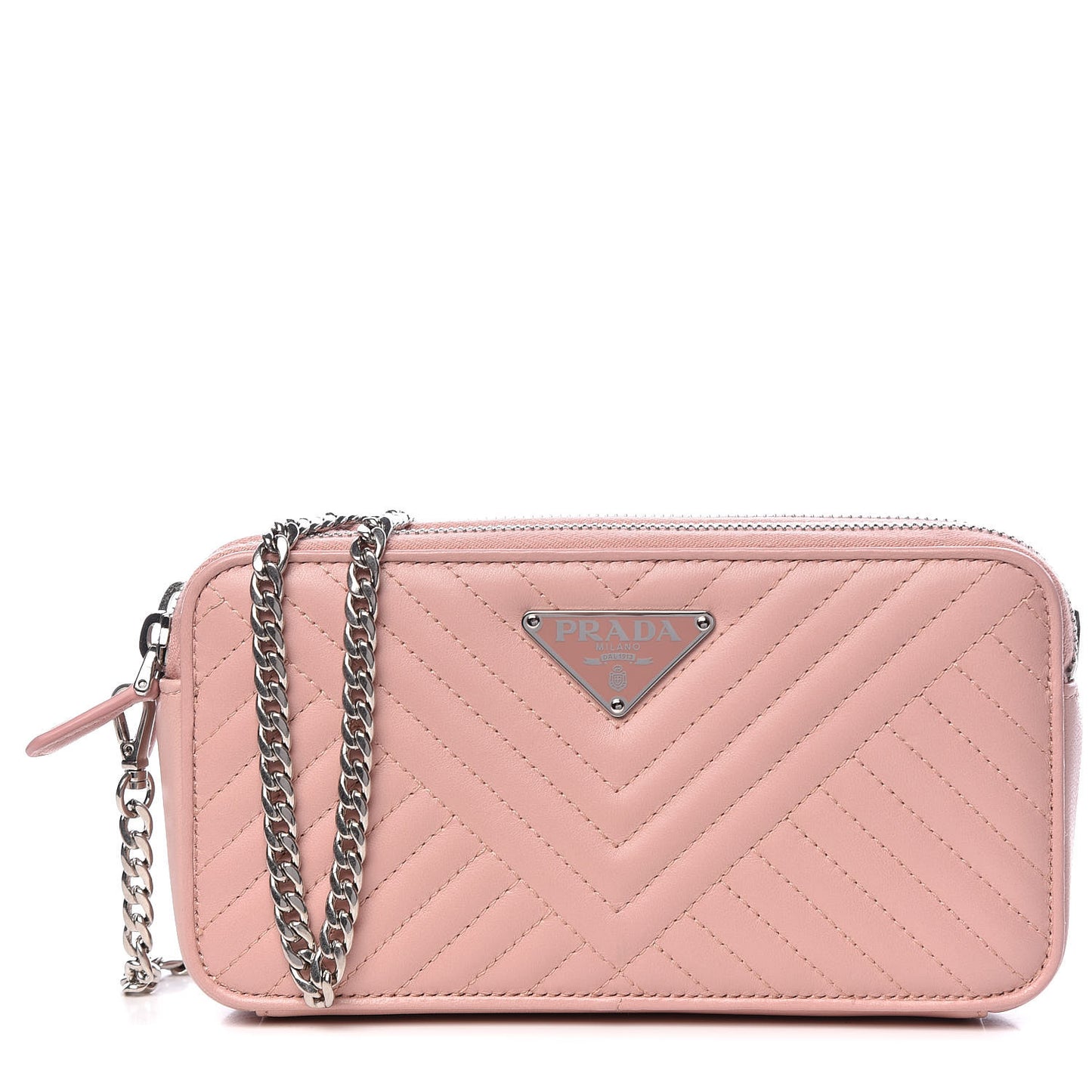 Nappa Impunture Mini Shoulder Bag Orchidea