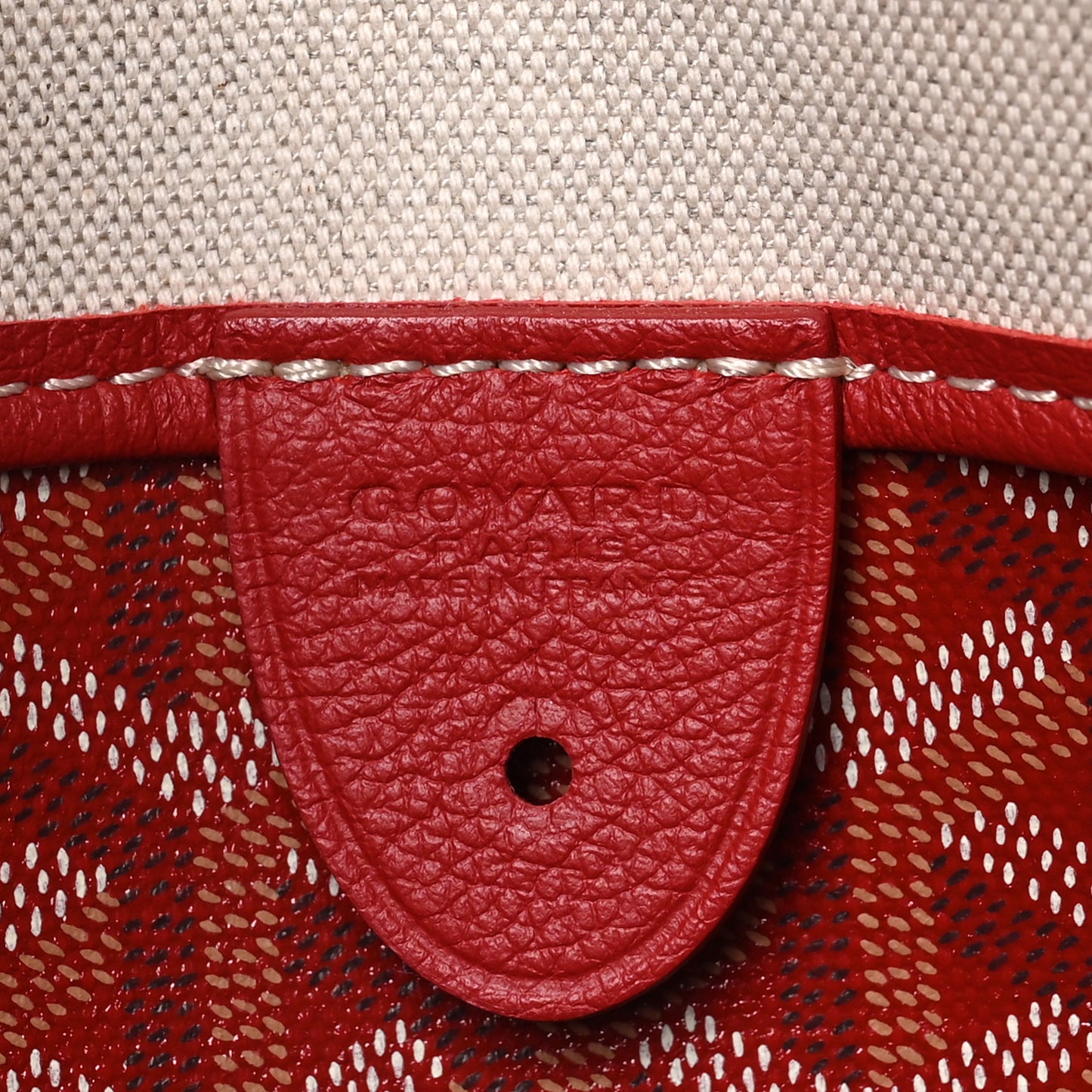 Goyardine Artois MM Red