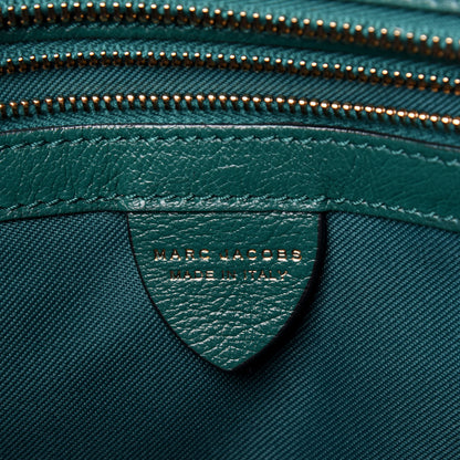 Marc Jacobs Calfskin The Mini 54 Flap Bag Emerald Pale Gold 7 of 13