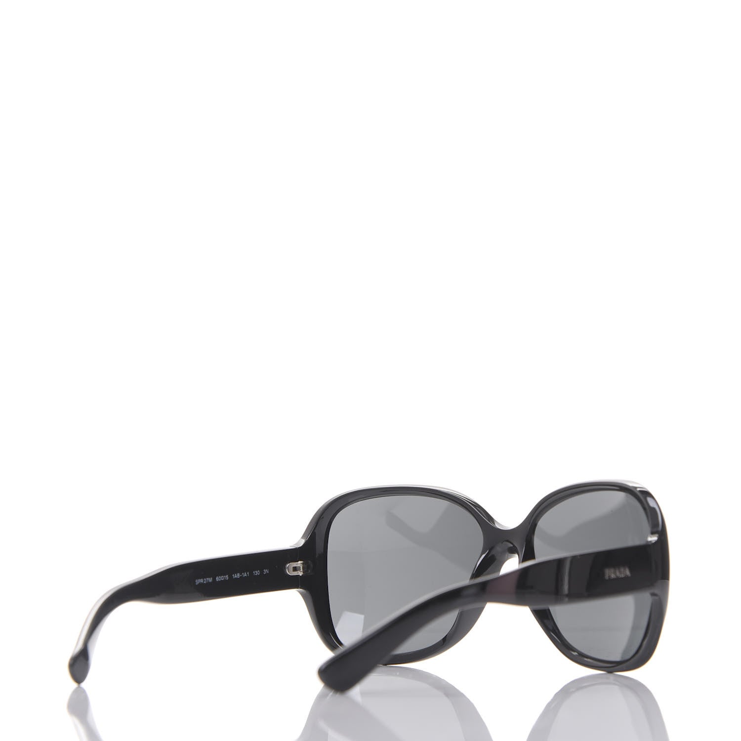 Prada Sunglasses SPR 27M Black 597629 – FASHIONPHILE