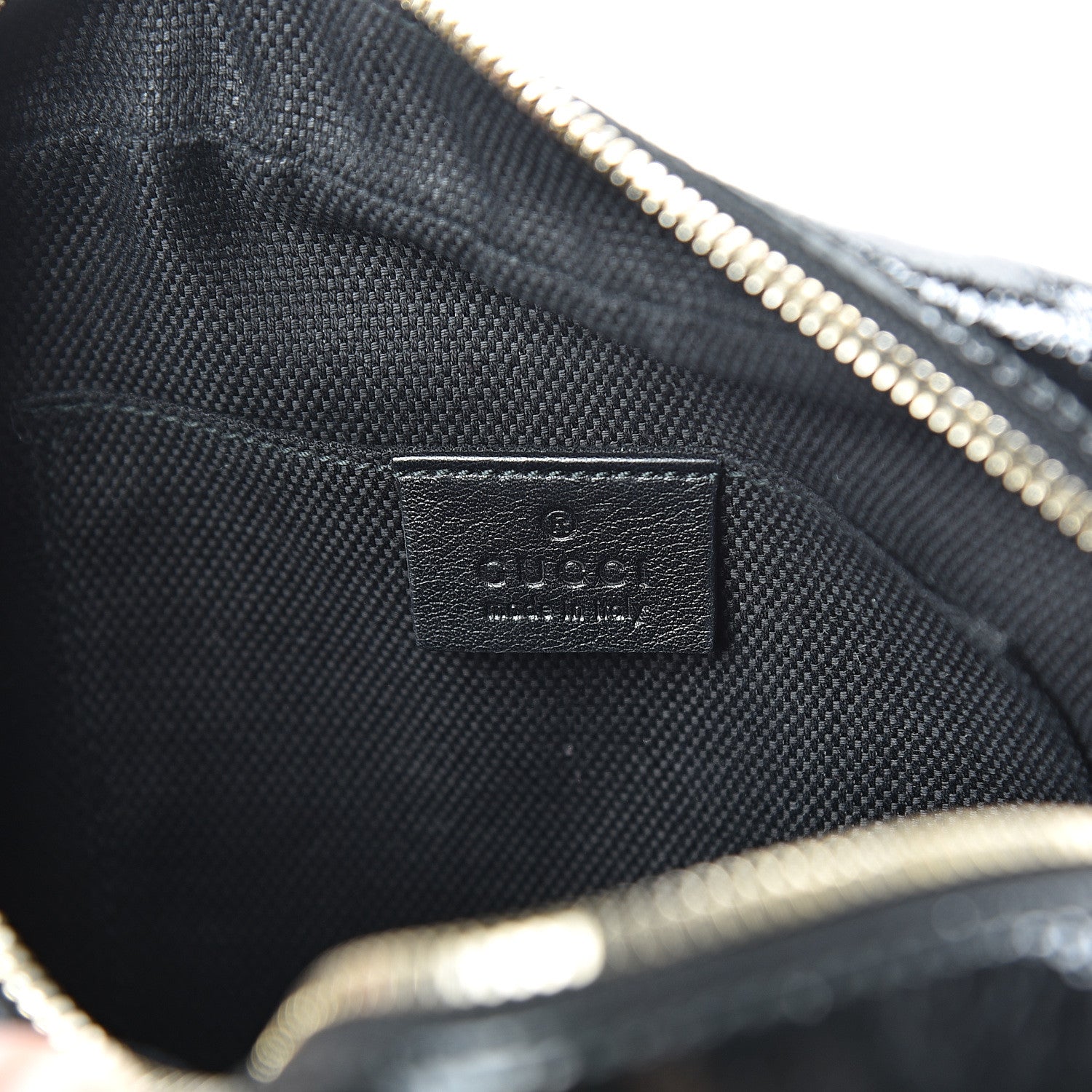 Gucci Soft Patent Small Soho Disco Bag Black 6 of 10