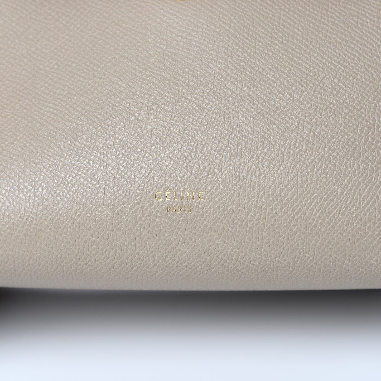 Grained Calfskin Nano Belt Bag Light Taupe