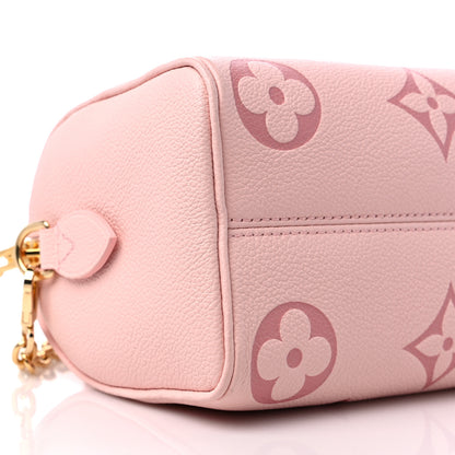 Louis Vuitton Empreinte Monogram Giant Speedy Bandouliere 20 Degrade Rose Pink 7 of 8