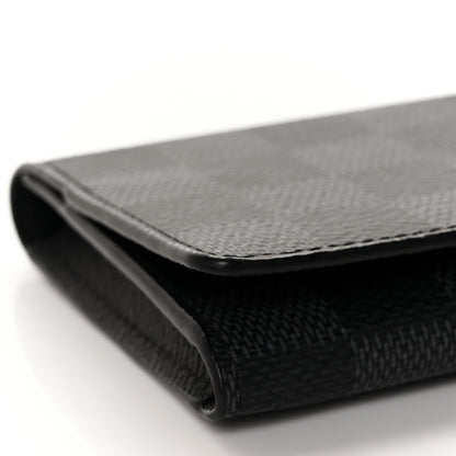 Louis Vuitton Damier Graphite Envelope Business Card Holder 7 of 9