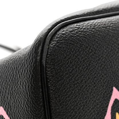 Louis Vuitton Monogram Giant Wild at Heart Neverfull MM Black 10 of 11