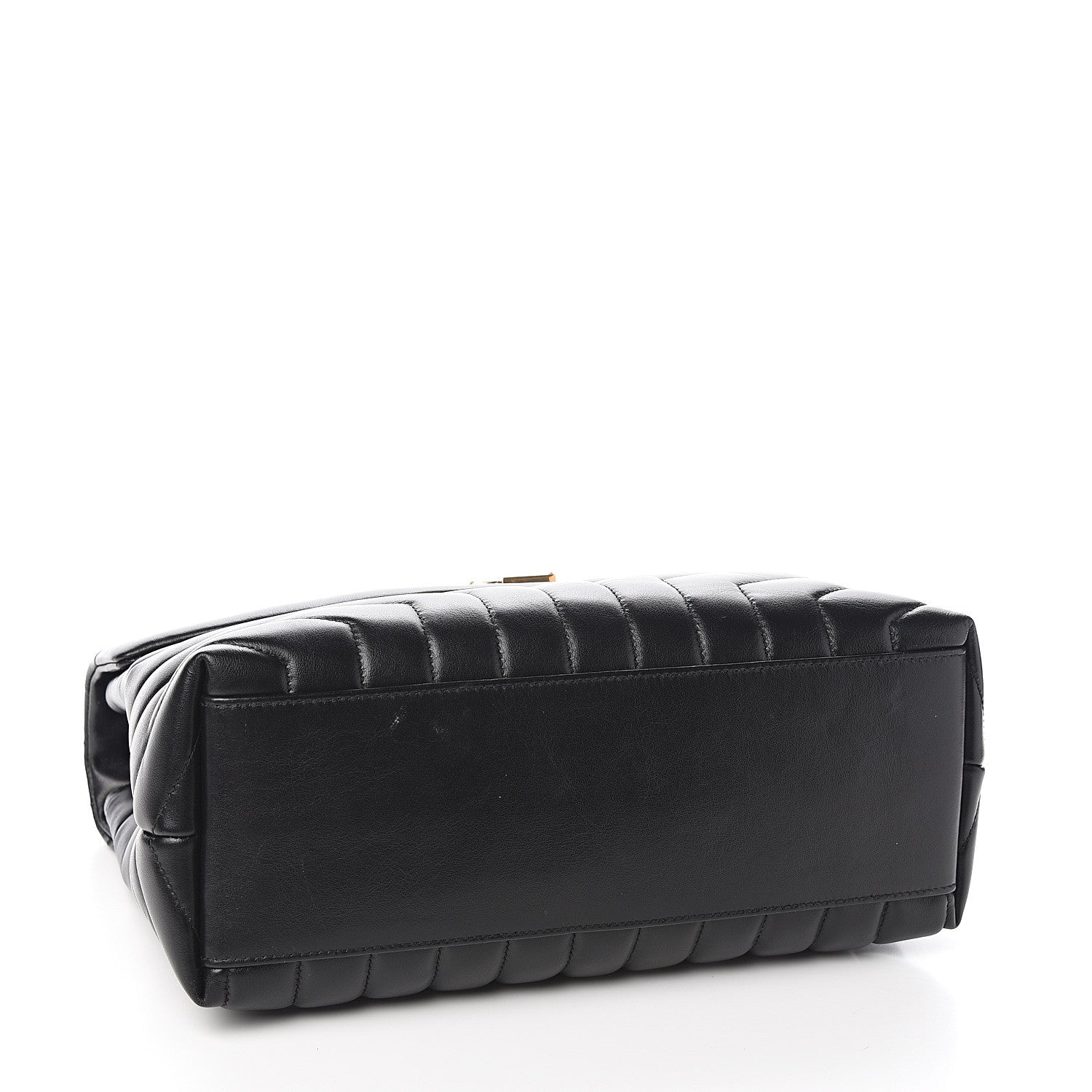 Saint Laurent Calfskin Y Quilted Monogram Medium Loulou Chain Satchel Black 3 of 11