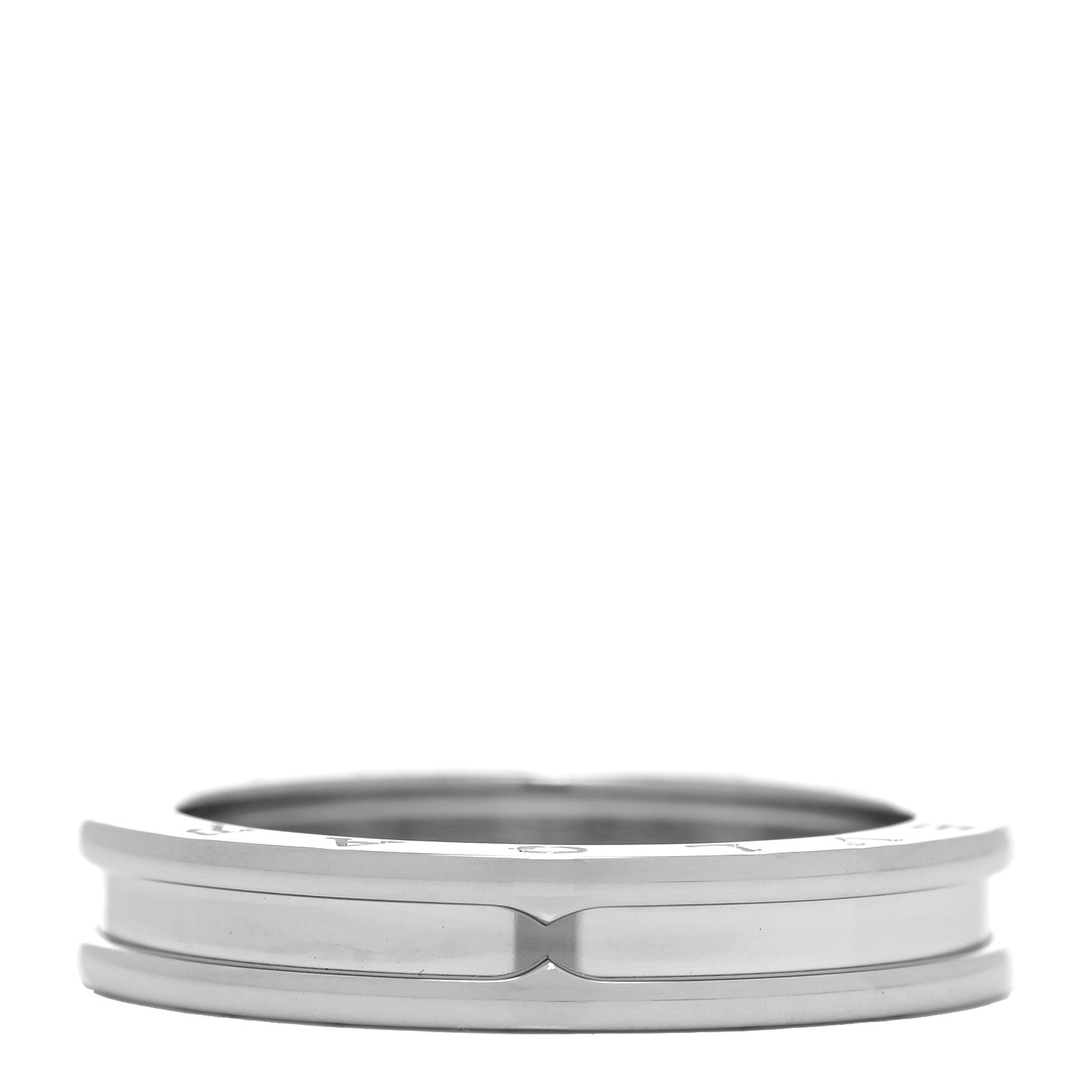 Bulgari 18K White Gold B.Zero1 One-Band Ring 65 11 3 of 5