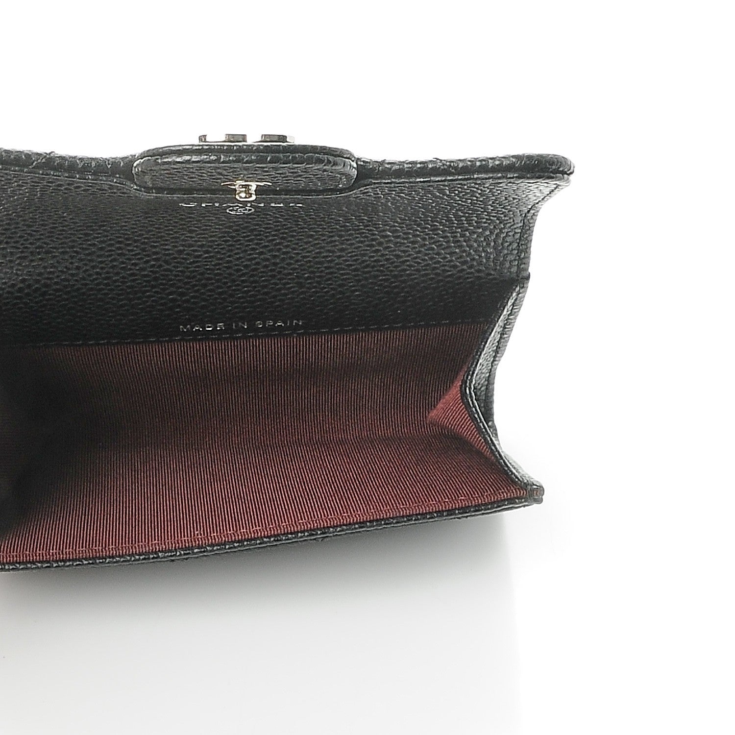 Chanel Caviar Quilted Flap Card Holder Black 5 of 9