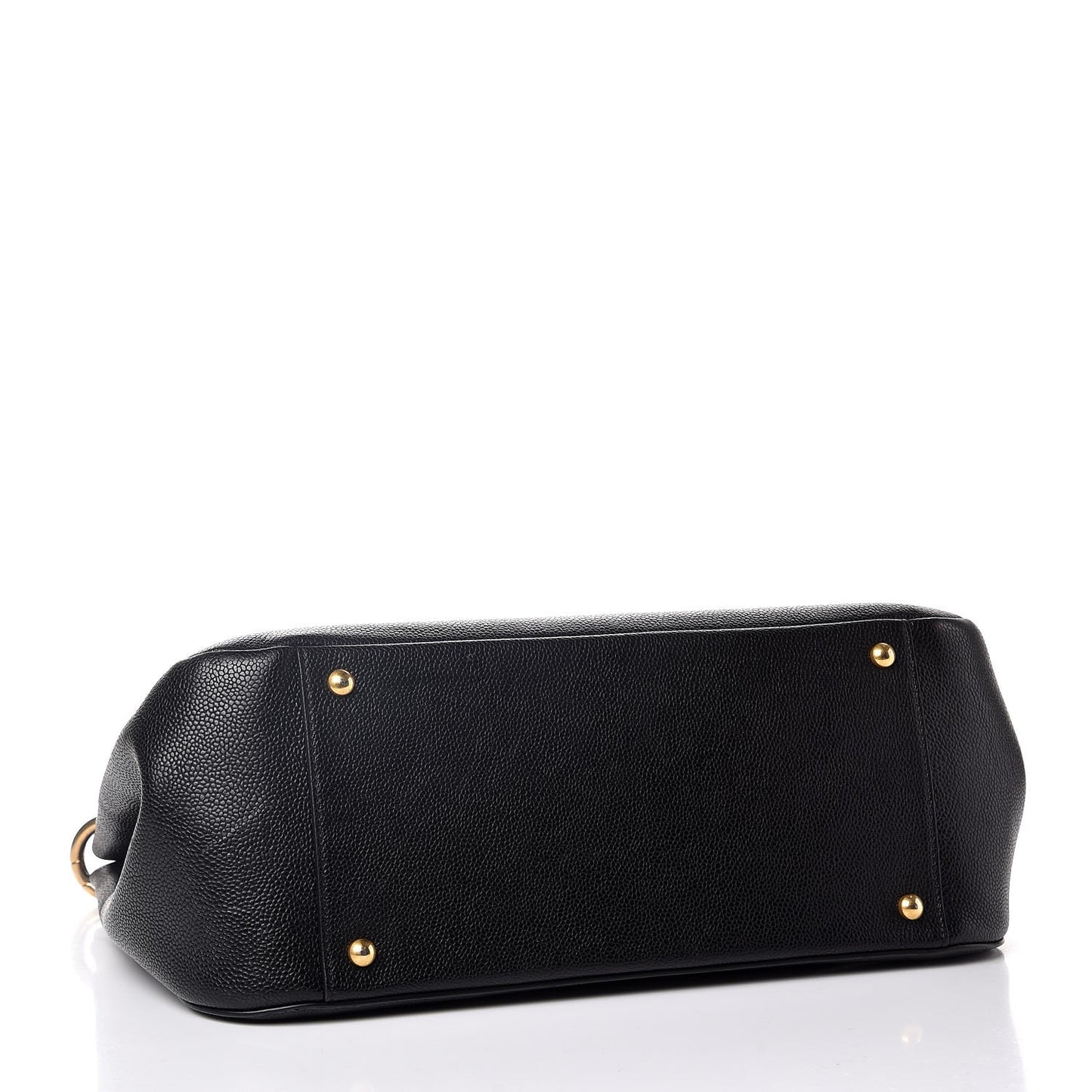 Caviar Large Shopping Tote Black
