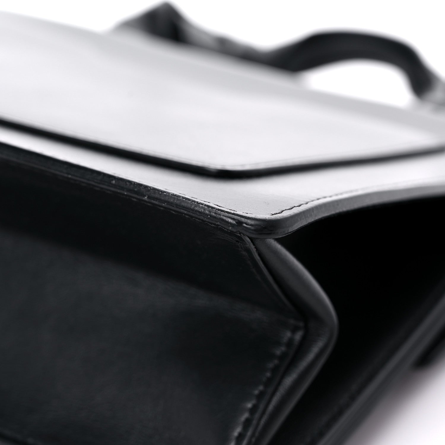 Off-White Calfskin New Jitney 2.8 Bag Black 9 of 24