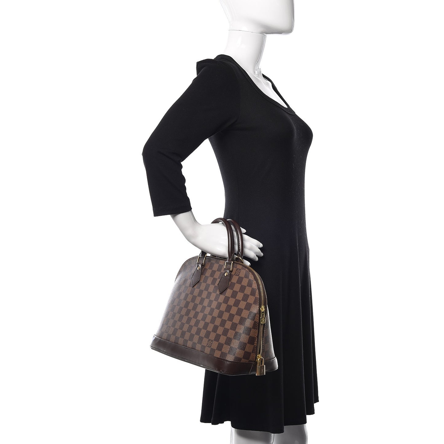 Damier Ebene Alma PM