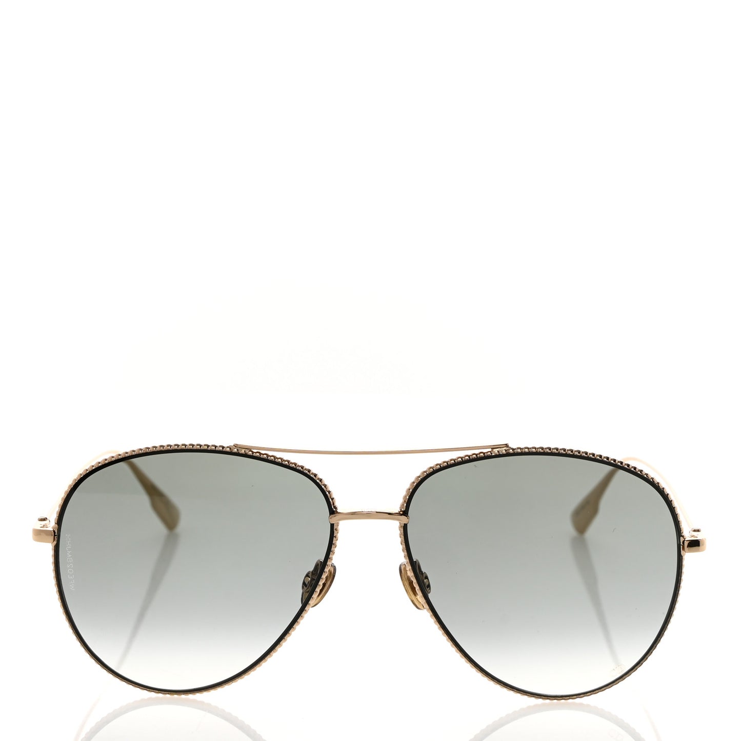 Metal Diorsociety3 Sunglasses Gold