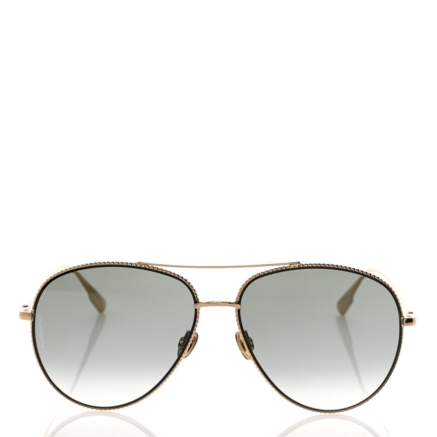 Christian Dior Metal Diorsociety3 Sunglasses Gold 2 of 8