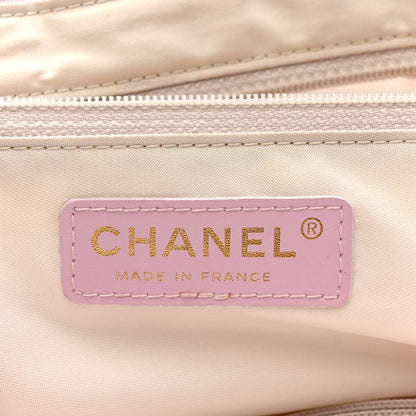 Chanel Nylon Travel Large Tote Pink 6 of 13