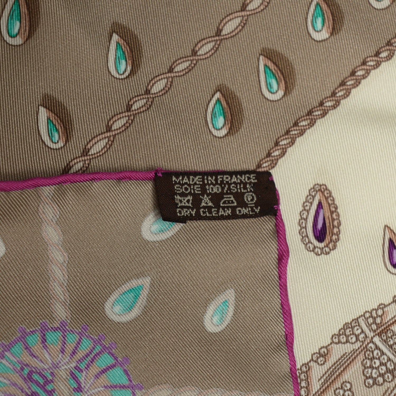 Hermes Silk Tresors Retrouves Scarf 90 6 of 6