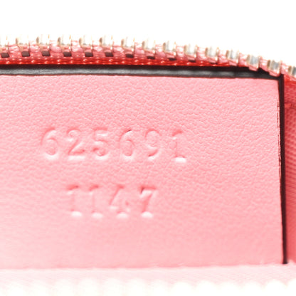 Gucci Calfskin Matelasse GG Marmont Key Pouch Wild Rose 7 of 7