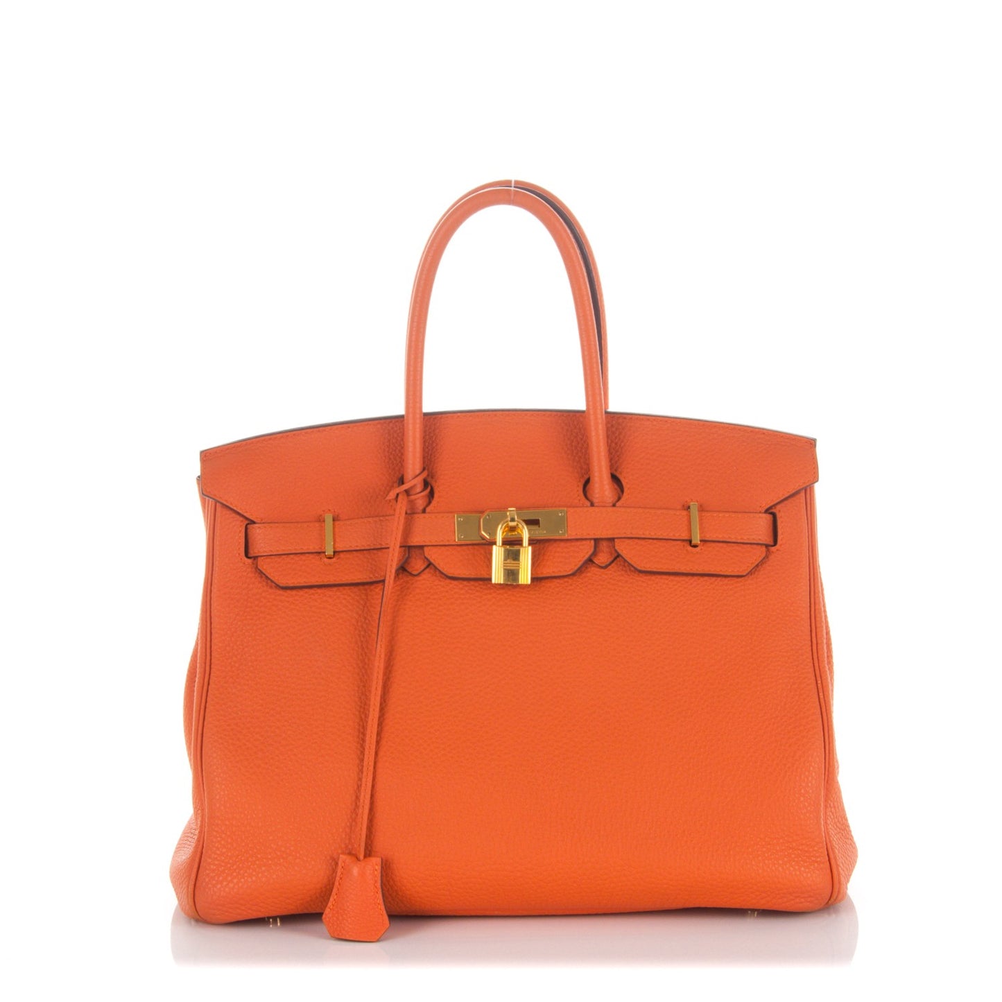 Togo Birkin 35 Orange