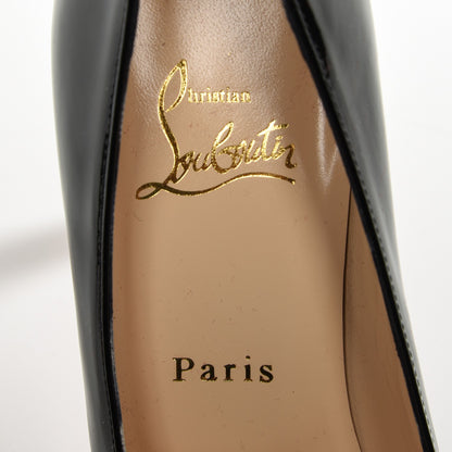 Christian Louboutin Patent Simple 100 Pumps 38 Black 8 of 8