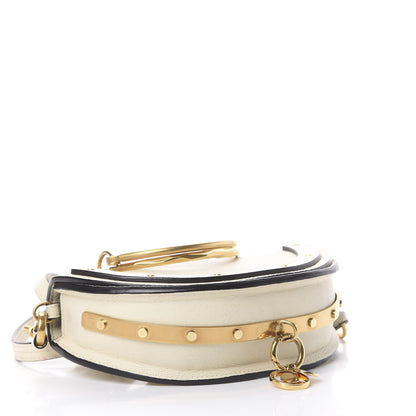 Chloe Calfskin Small Nile Bracelet Minaudiere Bag Off White 3 of 14