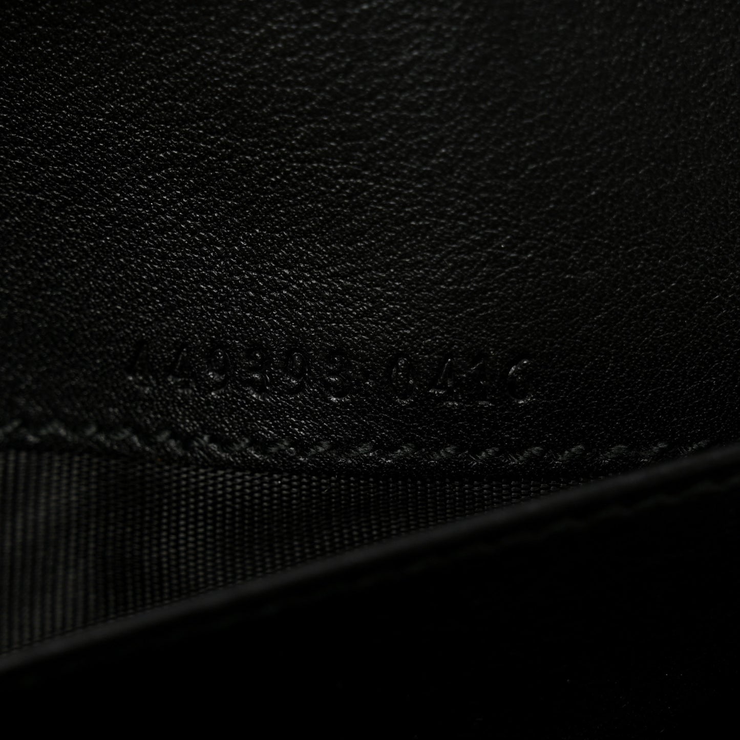 Microguccissima Continental Flap Wallet Black