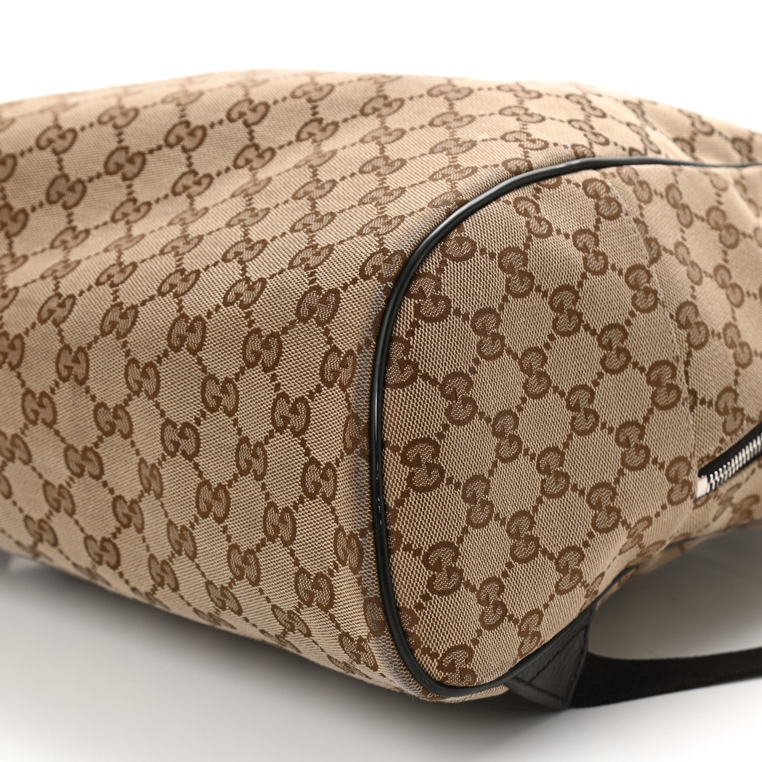 Gucci Monogram Travel Backpack Dark Brown 10 of 11