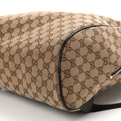Gucci Monogram Travel Backpack Dark Brown 10 of 11