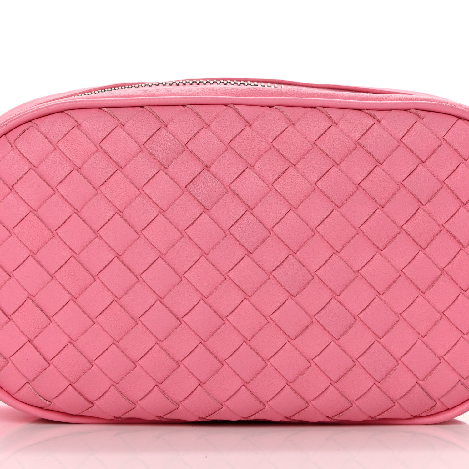 Bottega Veneta Nappa Intrecciato Belt Bag Pink 8 of 16