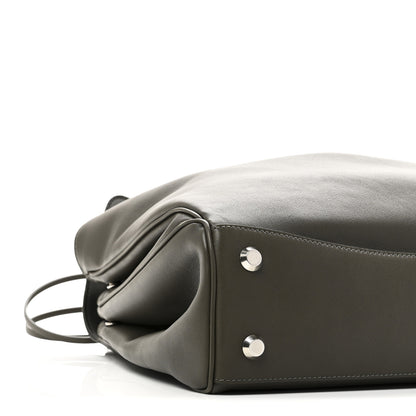 Balenciaga Natural Smooth Calfskin Medium Rodeo Top Handle Handbag Grey 8 of 10