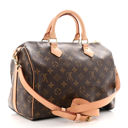 Louis Vuitton Monogram Speedy Bandouliere 30 3 of 12