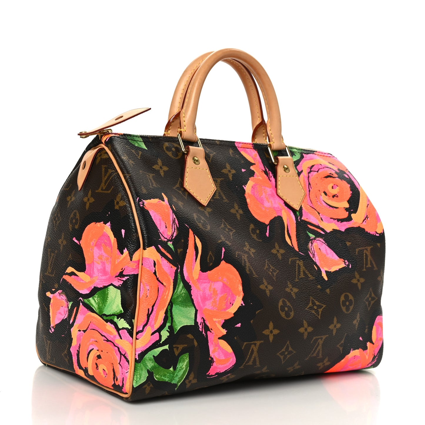 Monogram Roses Speedy 30