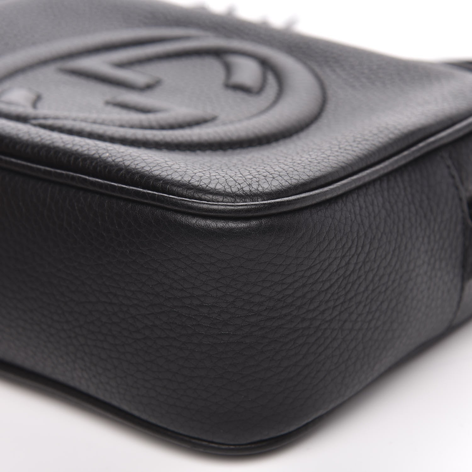 Gucci Pebbled Calfskin Small Soho Disco Bag Black 8 of 9