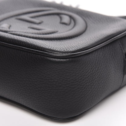 Gucci Pebbled Calfskin Small Soho Disco Bag Black 8 of 9