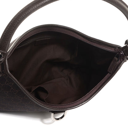 Gucci Monogram Abbey D Ring Hobo Brown 5 of 7
