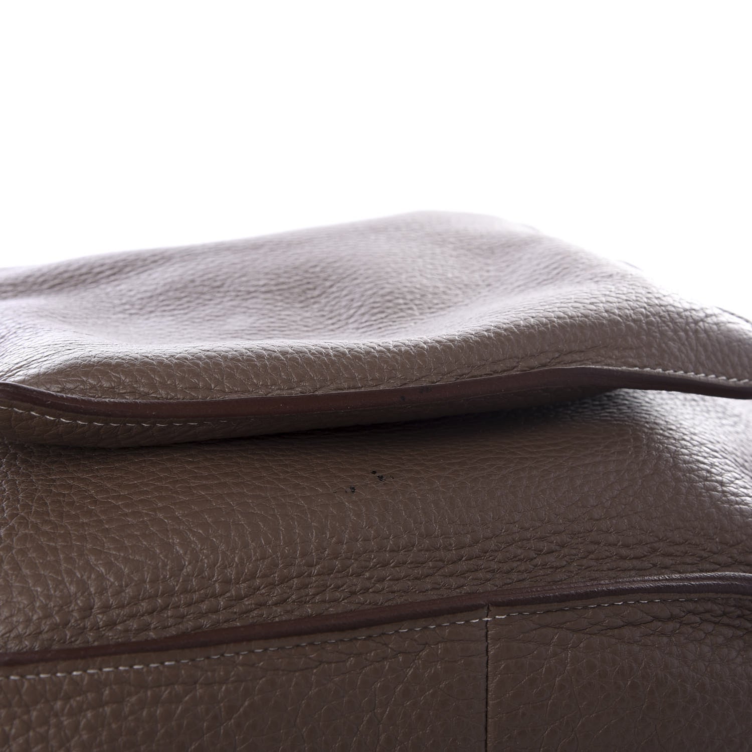 Hermes Taurillon Clemence Marwari PM Etoupe 9 of 9