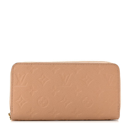 Louis Vuitton Empreinte Zippy Wallet Dune 1 of 7