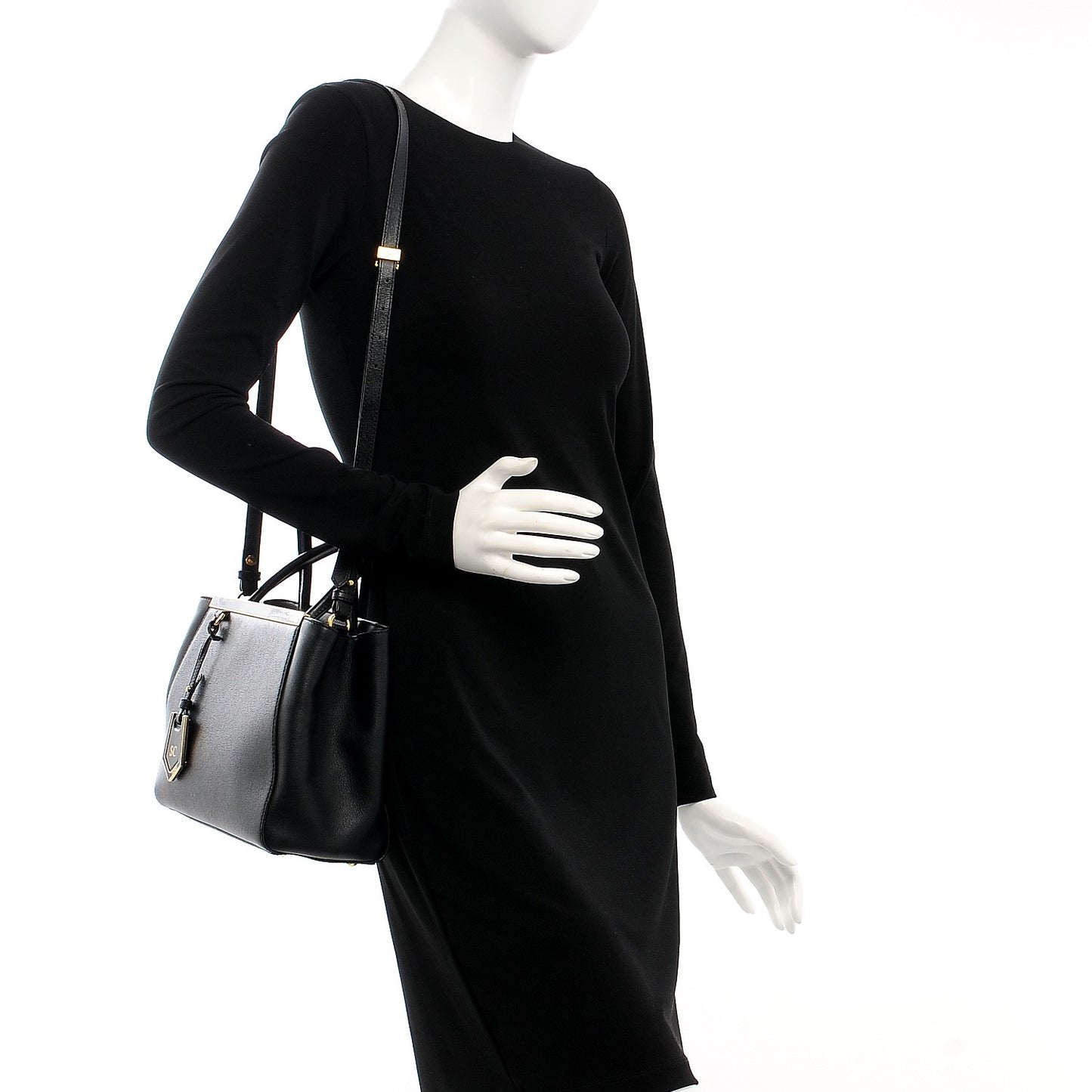 Vitello Elite Petite 2Jours Tote Black