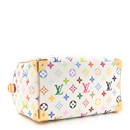 Louis Vuitton LV X TM Monogram Multicolor Speedy Bandouliere 25 White 3 of 8