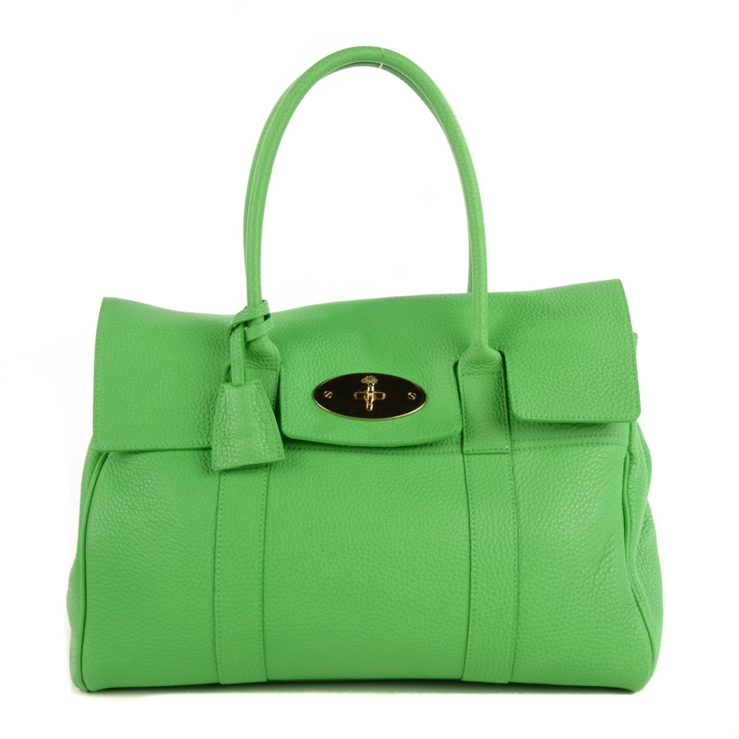 Soft Grain Leather Bayswater Queen Green