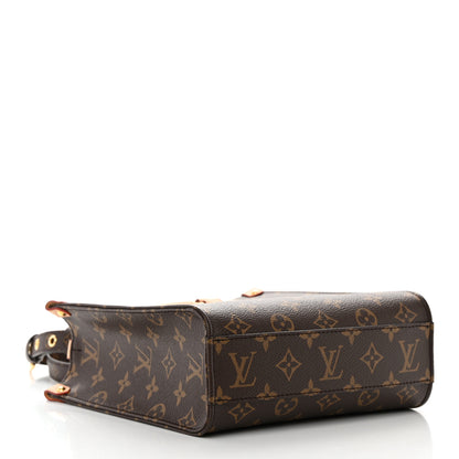 Louis Vuitton Monogram Sac Plat BB 4 of 12
